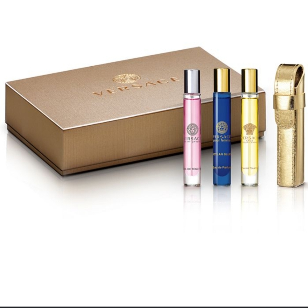 NEW VERSACE 4 PIECE FRAGRANCE SET